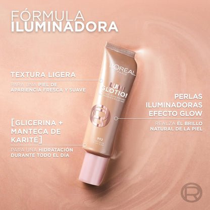 L'Oréal Paris Lumi Glotion fórmula iluminadora, Tono Medium